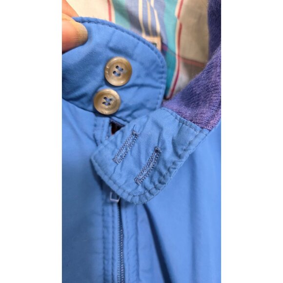 VTG L.L. Bean Freeport Maine Men's Y2k 80s Blue Lightweight Windbreaker Jacket P - Picture 7 of 8